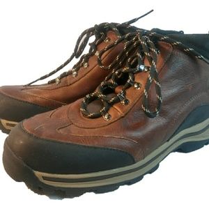 TIMBERLAND Boy's Brown Leather Hiking Boots 6.5